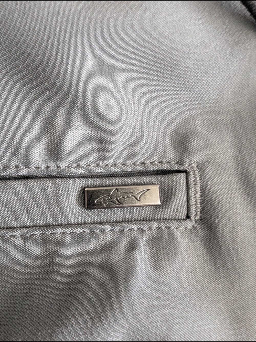 Greg Norman ML75 Microlux Golf Pants 36x32 Gray Performance Stretch Shark NWOT - Picture 5 of 8